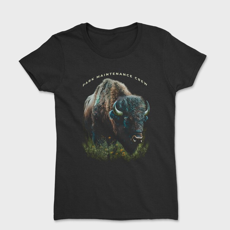 Realistic Bison, Tricou Femei