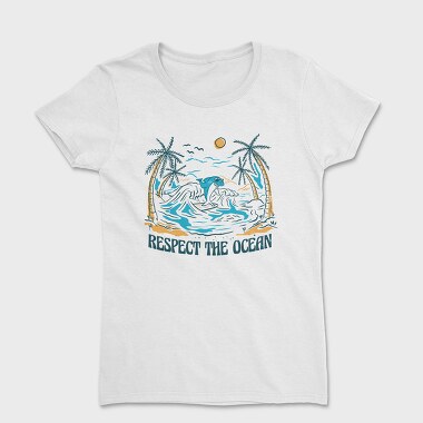 Respect the Ocean, Tricou Femei