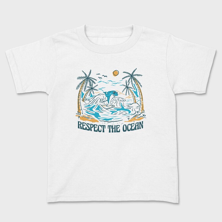 Respect the Ocean, Tricou Copii