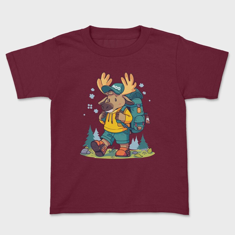 Moose Hiking, Tricou Copii