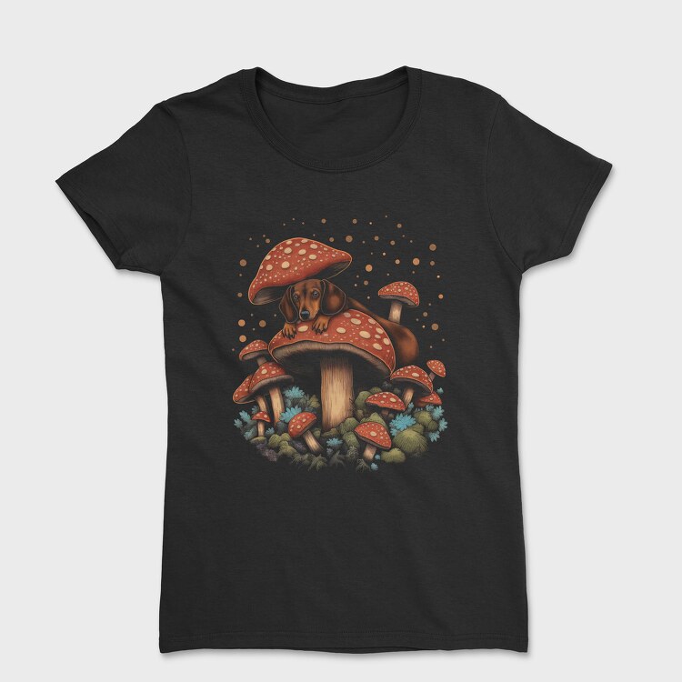 Moshrooms Dog, Tricou Femei