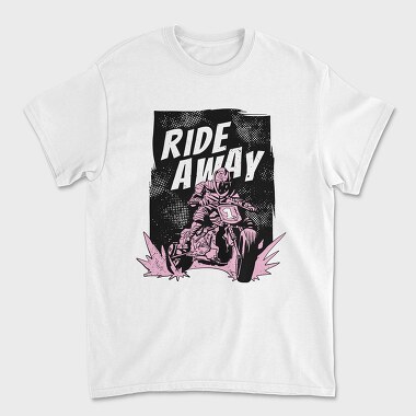 Ride Away, Tricou Barbati (Unisex)