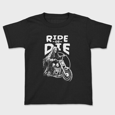 Ride or Die Monochrome, Tricou Copii