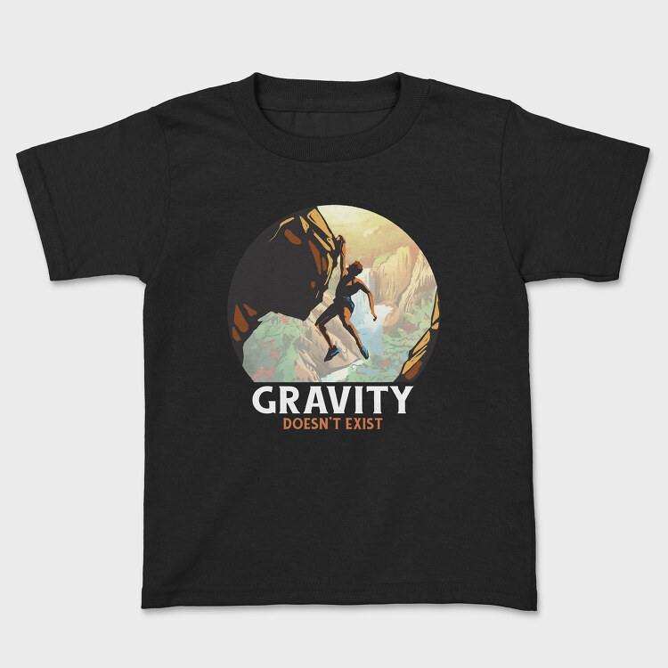 Rock Climbing Gravity, Tricou Copii