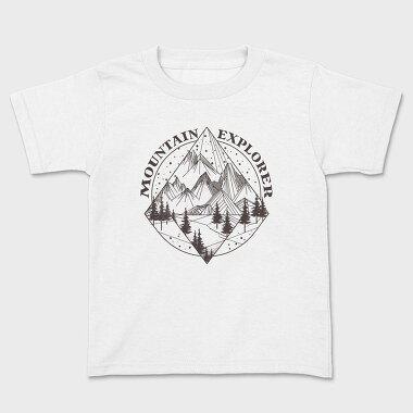 Mountain Explorer Lines, Tricou Copii