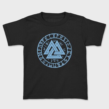 Runes Viking Valknut, Tricou Copii