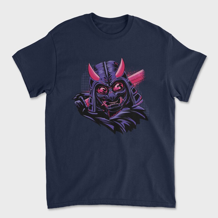 Samurai Cyberpunk Vaporwave, Tricou Barbati (Unisex)