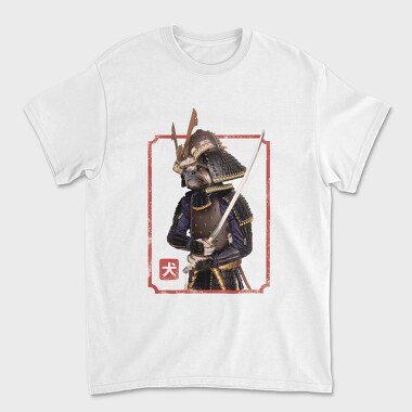 Samurai Pug, Tricou Barbati (Unisex)