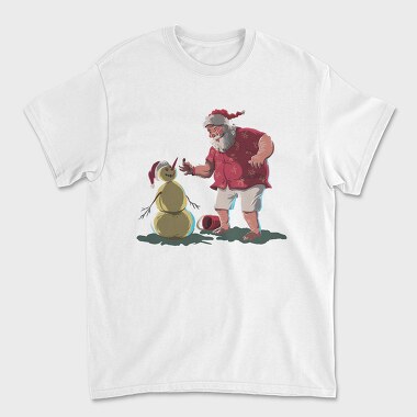 Santa Beach, Tricou Barbati (Unisex)