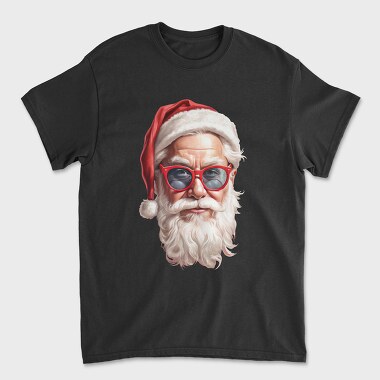 Santa Claus Detail Face, Tricou Barbati (Unisex)