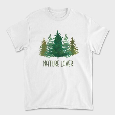 Nature Lover Pines, Tricou Barbati (Unisex)