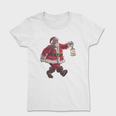 Santa Walking, Tricou Femei