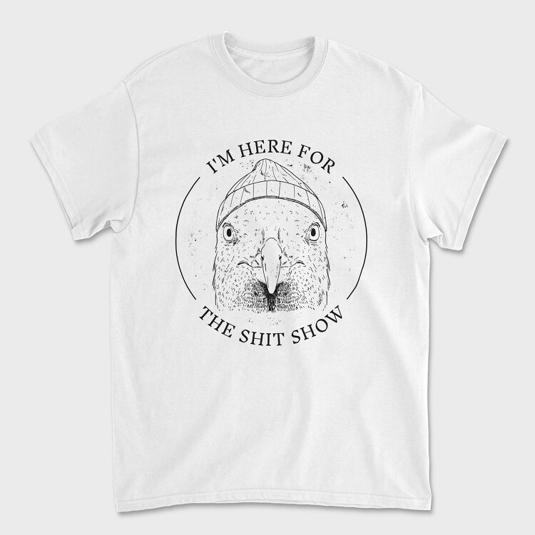 Seagull Shit Show, Tricou Barbati (Unisex)