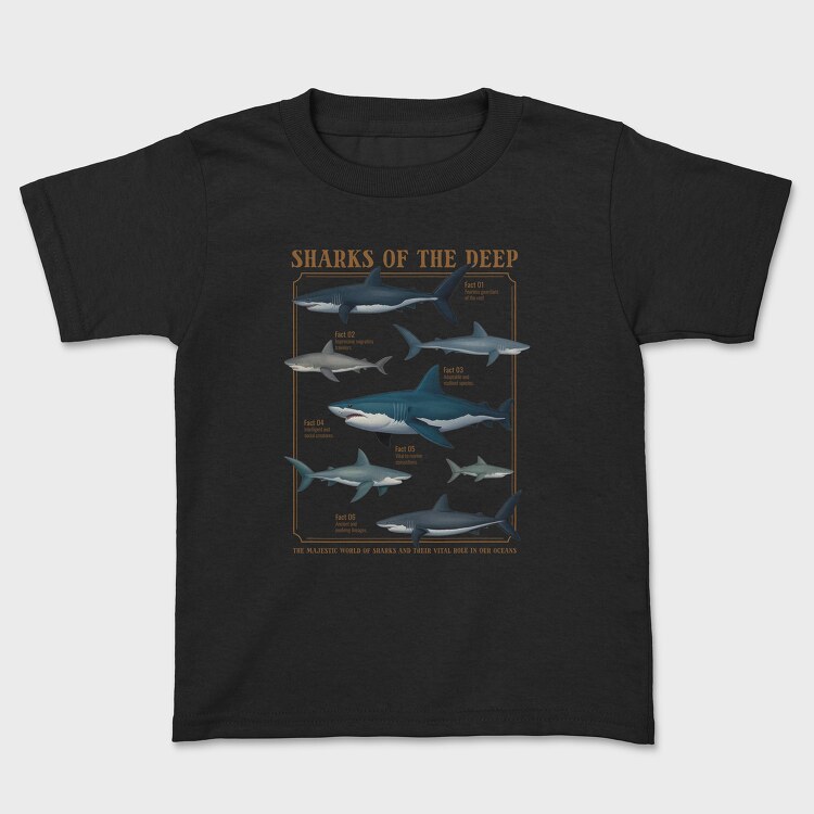 Sharks of the Deep, Tricou Copii