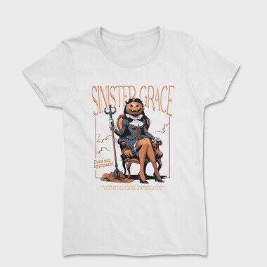 Sinister Grace Pumpkin Creepy, Tricou Femei