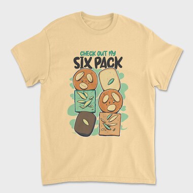 Six Pack Indian Sweets, Tricou Barbati (Unisex)