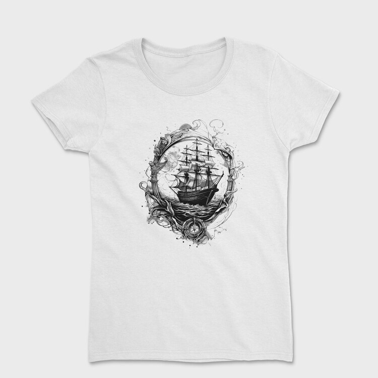 Old Sailing Ship, Tricou Femei