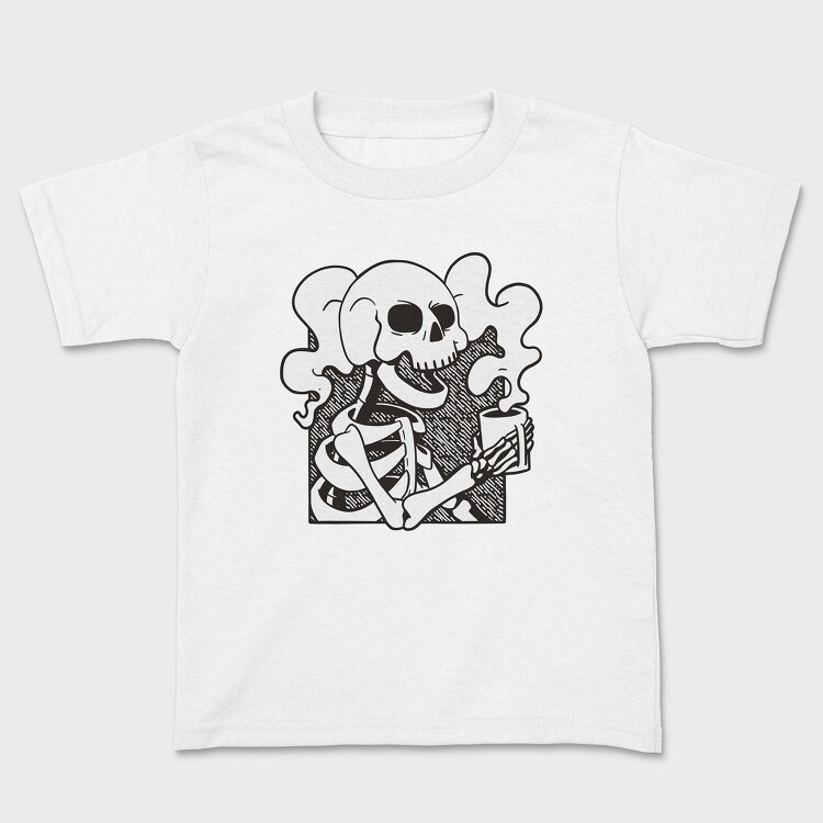 Skeleton Coffee, Tricou Copii