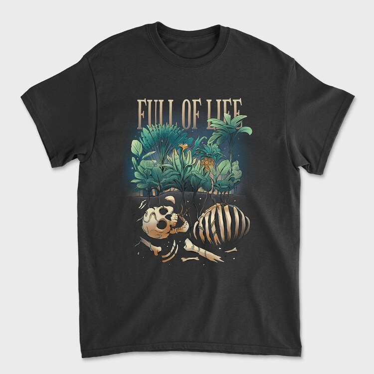 Skeleton Life Plants, Tricou Barbati (Unisex)