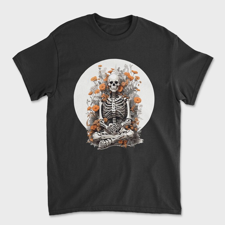 Skeleton Plants and Flowers, Tricou Barbati (Unisex)