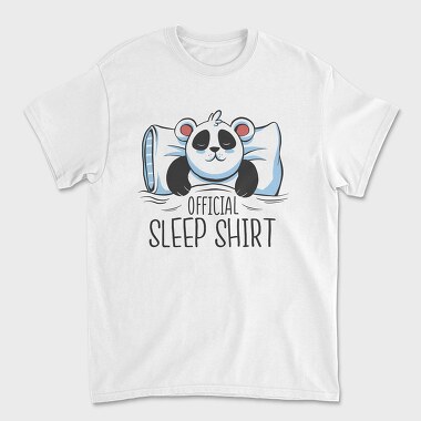 Panda Sleep, Tricou Barbati (Unisex)