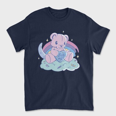 Pastel Bear, Tricou Barbati (Unisex)