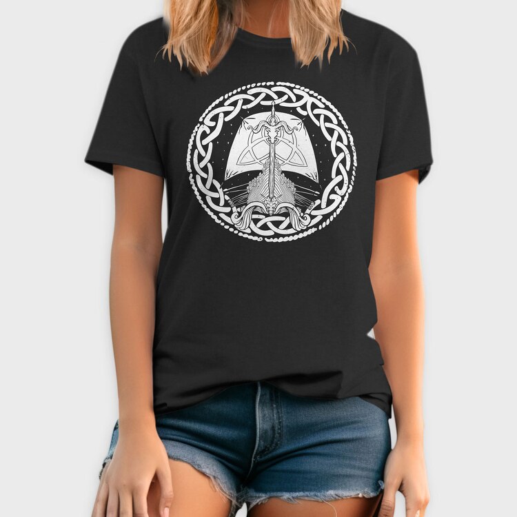 Ship Vikings, Tricou Barbati (Unisex)