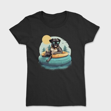 Pool Dog Summer, Tricou Femei