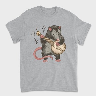 Possum Banjo, Tricou Barbati (Unisex)