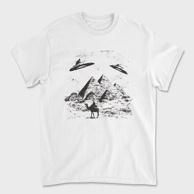 Pyramid Ufo, Tricou Barbati (Unisex)