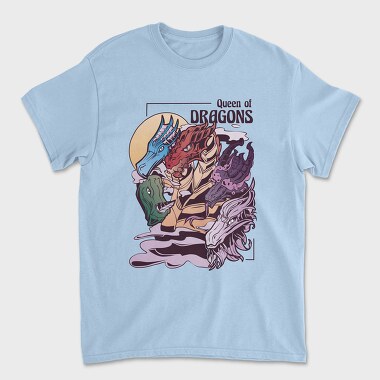 Queen of Dragons, Tricou Barbati (Unisex)