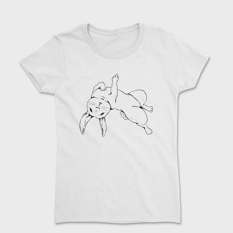 Rabbit Middle Finger, Tricou Femei