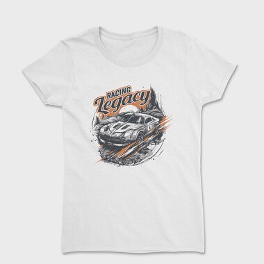 Racing Legacy Retro Car, Tricou Femei