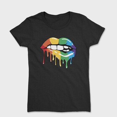 Rainbow Lips, Tricou Femei