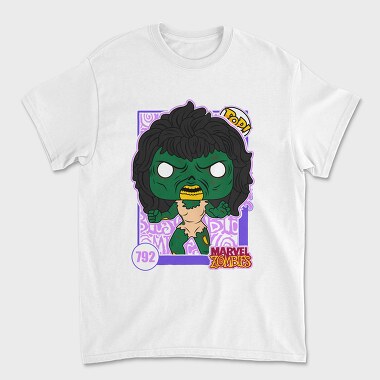 Funko Marvel Zombies She Hulk, Tricou Barbati (Unisex)