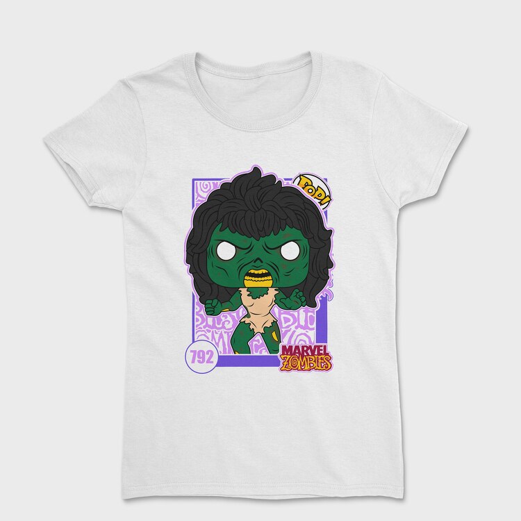 Funko Marvel Zombies She Hulk, Tricou Femei