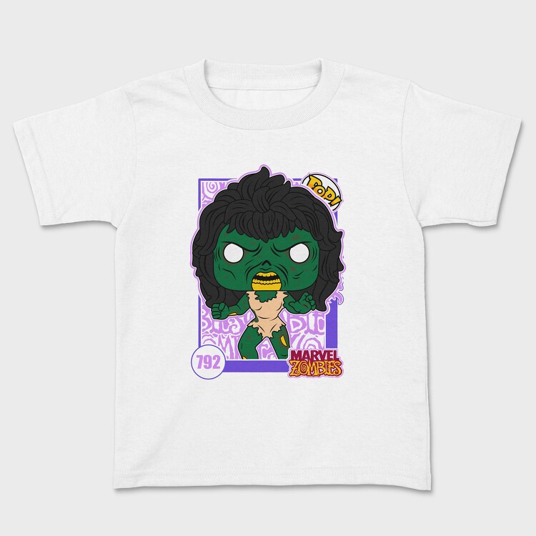 Funko Marvel Zombies She Hulk, Tricou Copii