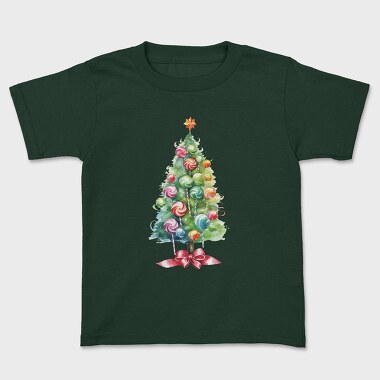 Candy Christmas Tree, Tricou Copii