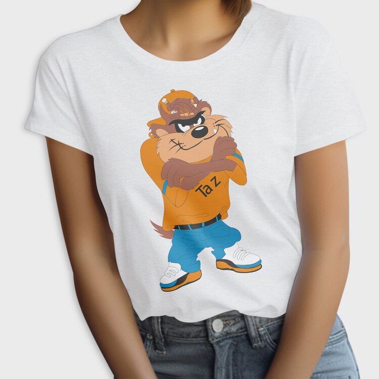 Cartoon Retro Tazmania 3, Tricou Femei
