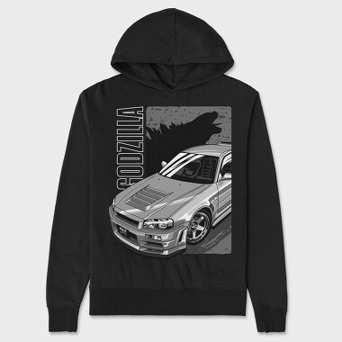 Nismo R34, Hanorac Oversize Barbati (Unisex)