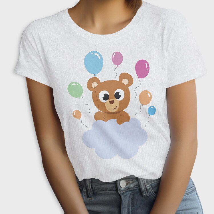 Bear on the Cloud, Tricou Femei