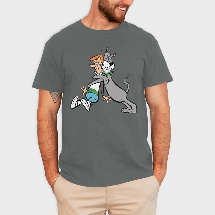 Cartoon Retro the Jetsons 1, Tricou Barbati (Unisex)