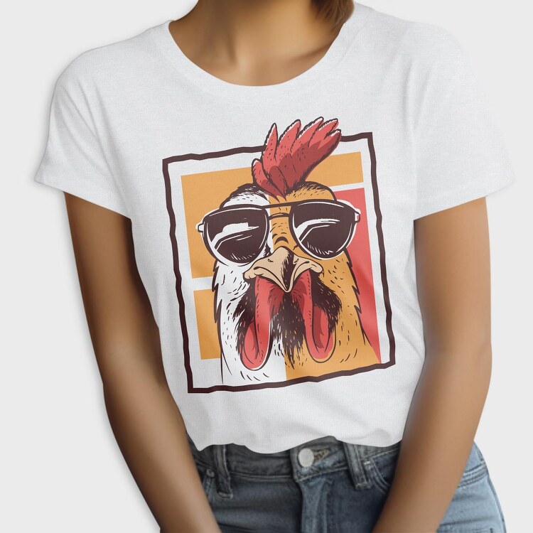 Chicken Glasses, Tricou Femei