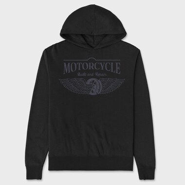 Motorcycle Build and Repair, Hanorac Oversize Barbati (Unisex)