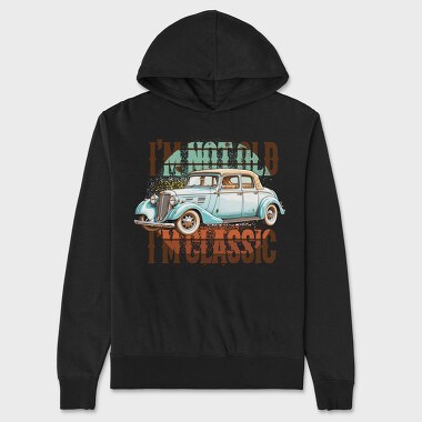 Old Car Quote, Hanorac Oversize Barbati (Unisex)