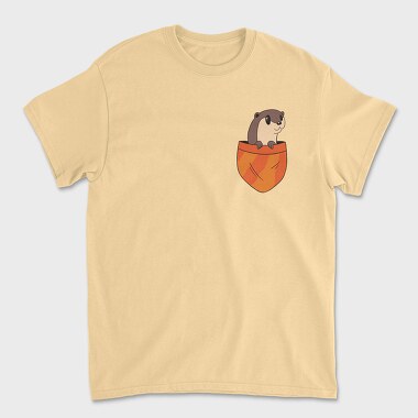 Tricou Barbati (Unisex), Pocket Otter