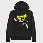 Cartoon Retro the Powerpuff Girls 4, Hanorac Oversize Barbati (Unisex)