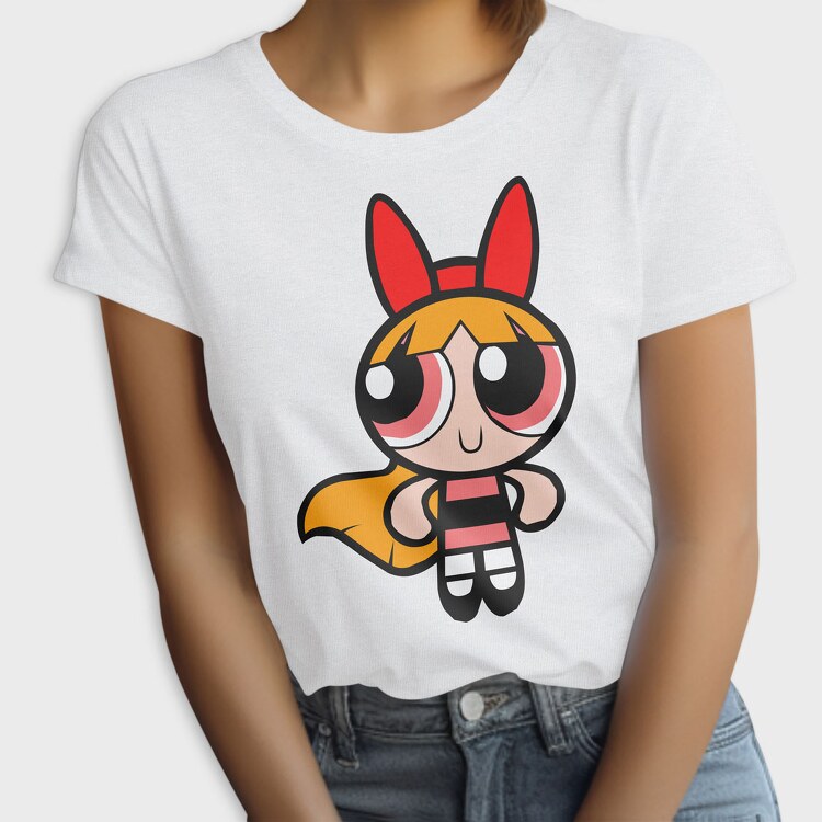 Cartoon Retro the Powerpuff Girls 6, Tricou Femei