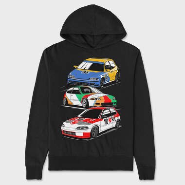 EG6 Legends, Hanorac Oversize Barbati (Unisex)