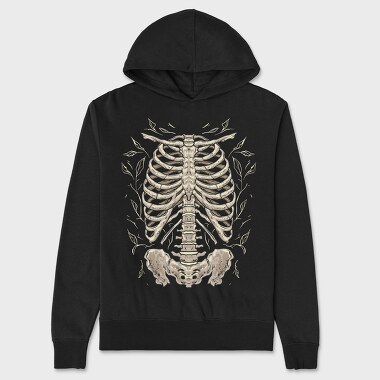 Skeleton Chest, Hanorac Oversize Barbati (Unisex)